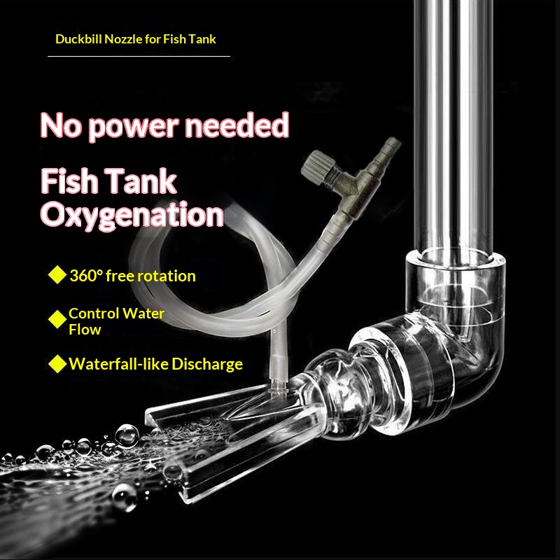 Marine Aquarium With Sump - Akrylowa dysza typu duckbill do akwarium,