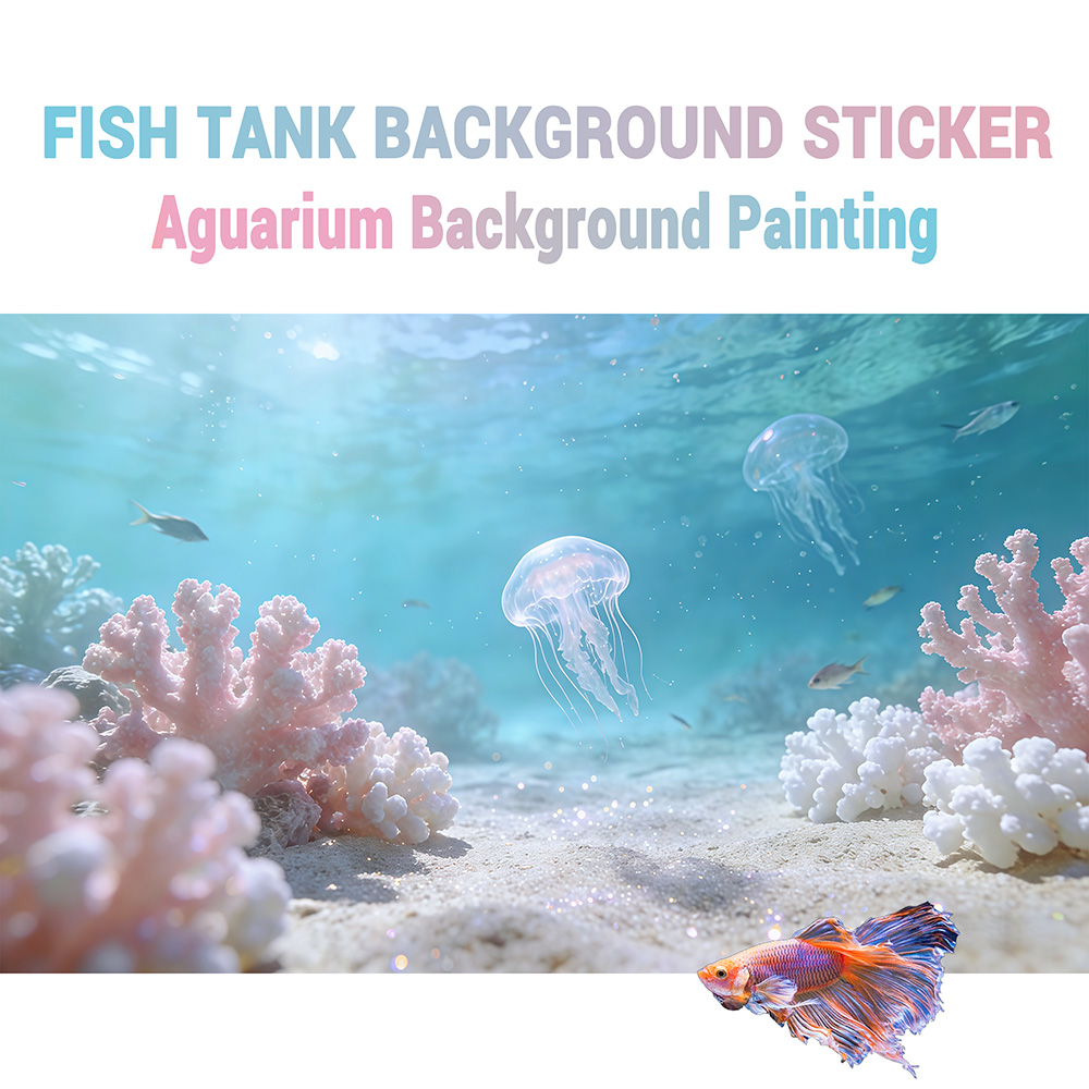 Aquarium & Marine Museum Kota Kinabalu - Naklejka na tło akwarium, meduzy i