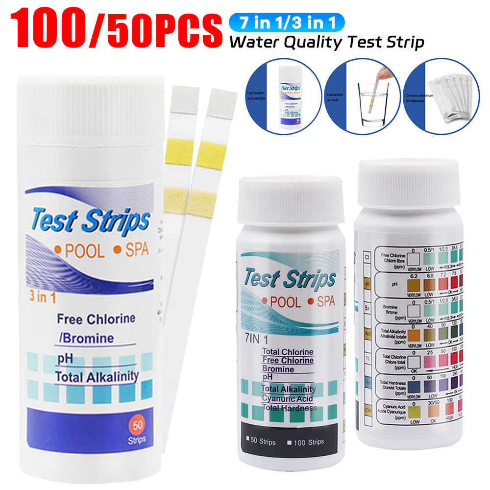 Marine Aquarium Test Kit - Paski testowe do akwarium 7 w