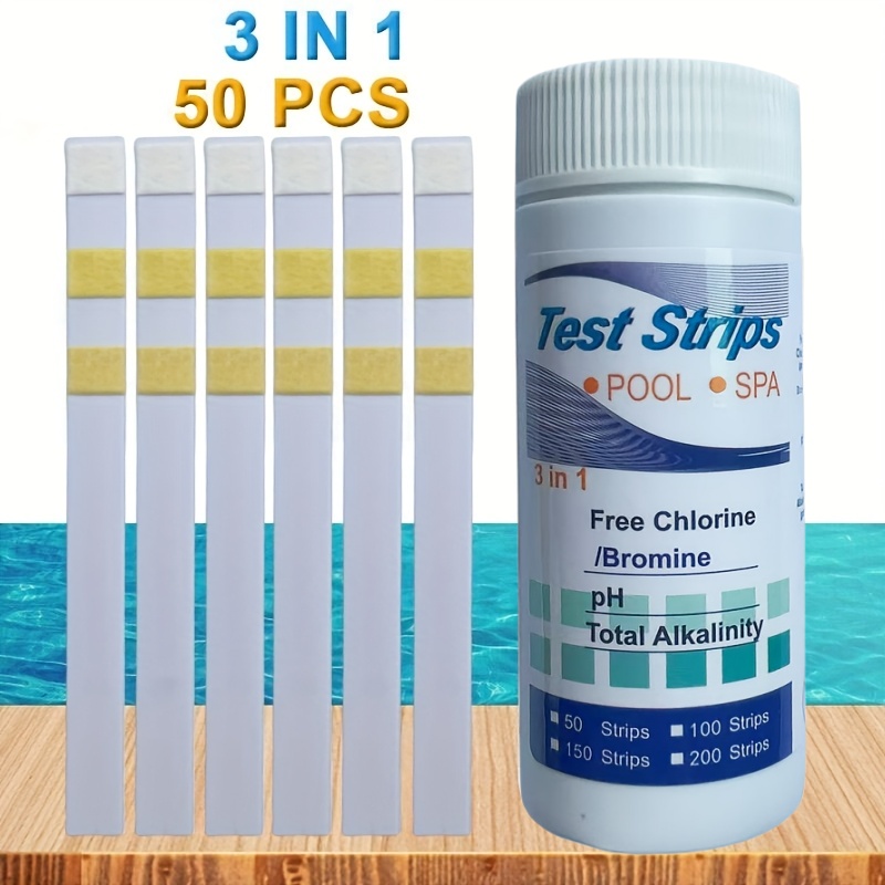 Marine Aquarium Test Kit - Paski testowe do pomiaru chloru i