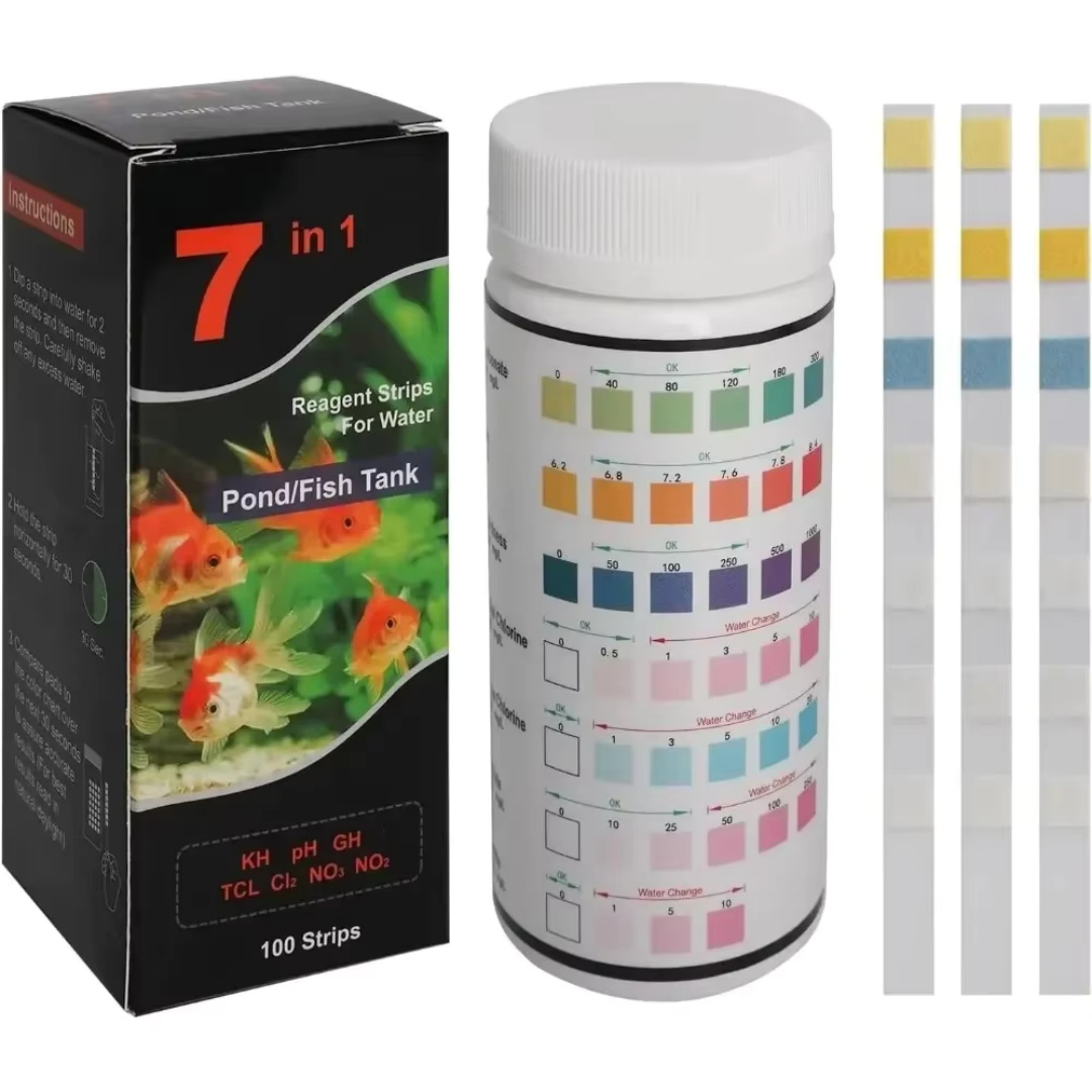 Marine Aquarium Test Kit - Zestaw 7 w 1 pasków testowych