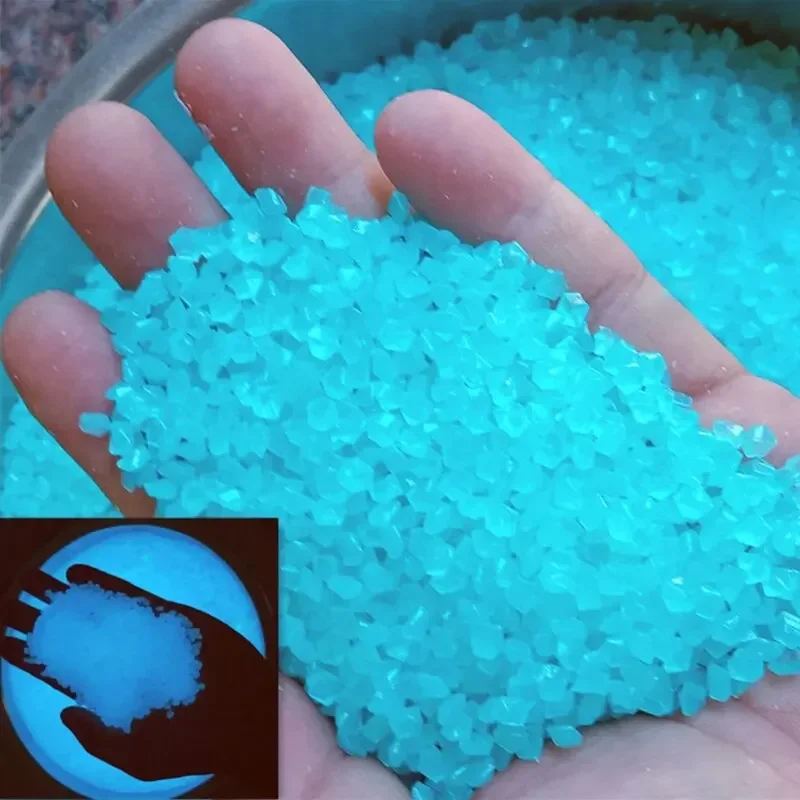 Aquarium Marine Sand - 1000szt 3-5mm Świecący piasek świecący w