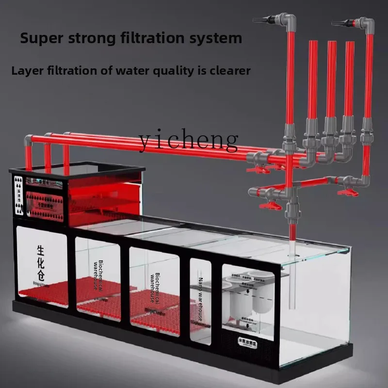 Marine Aquarium With Sump - Akwarium L14 ze szkła ultra-białego do