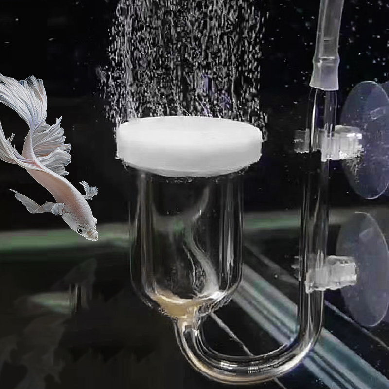 Aquarium Marine Sand - Szklana pompa powietrza kamień noc kairu