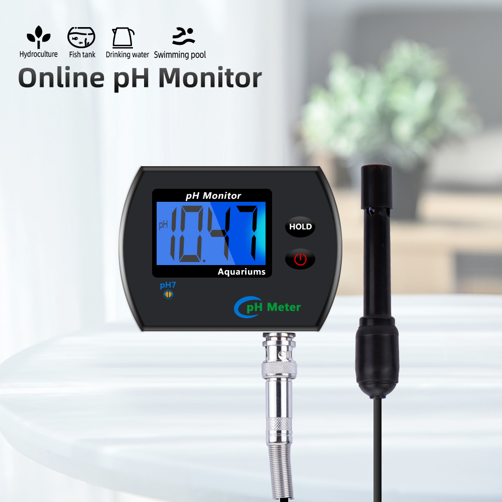 Marine Aquarium Test Kit - Miernik pH do akwarium, wieloparametrowy monitor