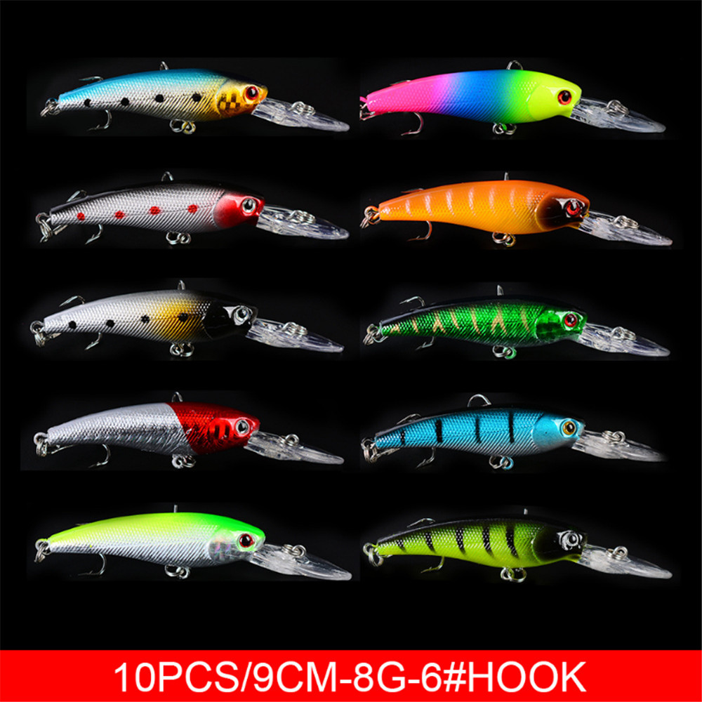 20 sztuk/partia Minnow zestaw  – Marine Salt Mix recenzja i cena