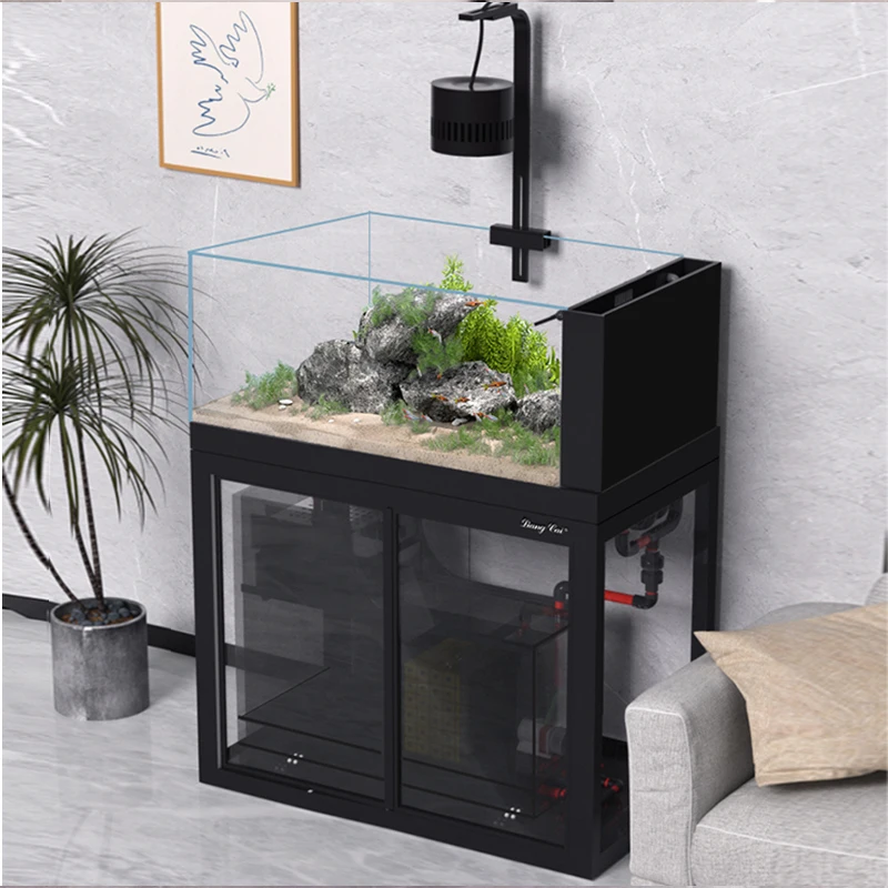 Akwarium morskie bezramkowe z  – Marine Aquarium Home recenzja i cena