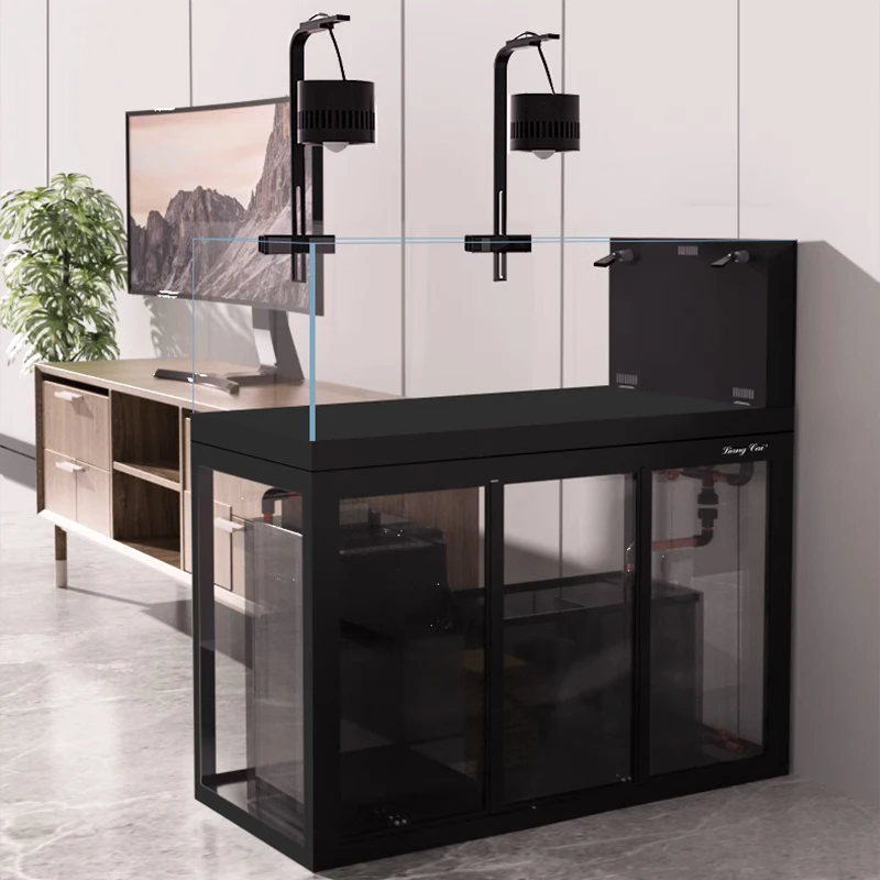 Akwarium morskie bezramkowe z  – Marine Aquarium Home recenzja i cena