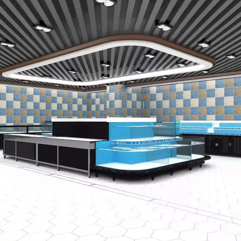 Kwadratowe szklane akwarium sł – Marine Aquarium With Sump recenzja i cena