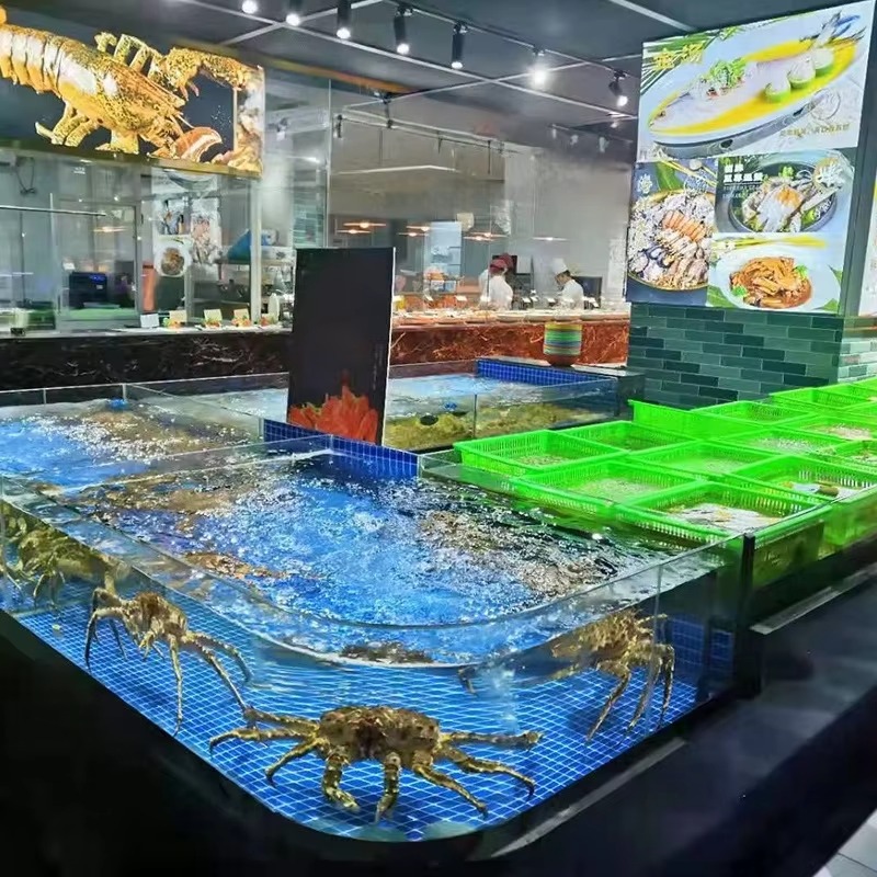 Kwadratowe szklane akwarium sł – Marine Aquarium With Sump recenzja i cena