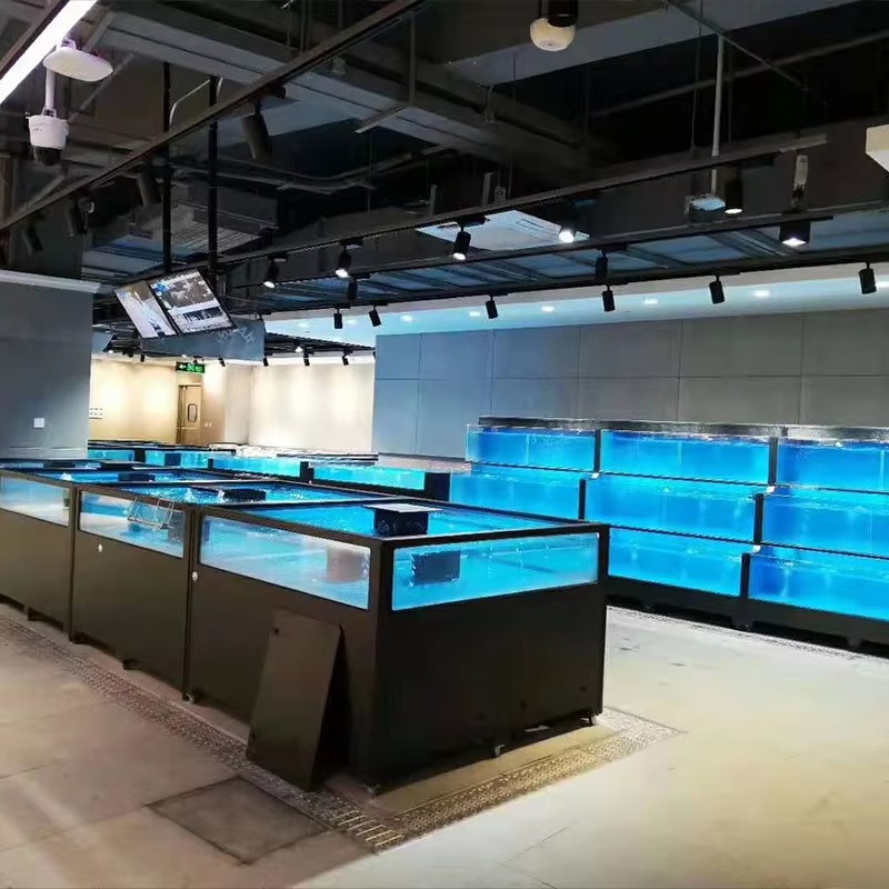 Kwadratowe szklane akwarium sł – Marine Aquarium With Sump recenzja i cena