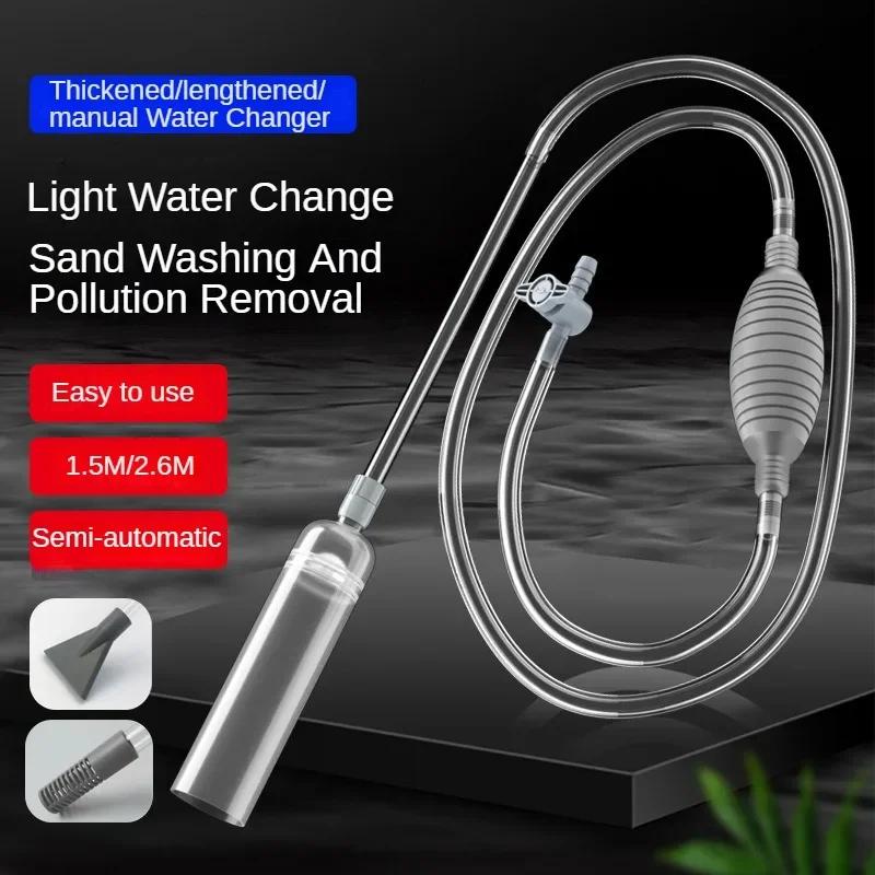 Duży syfon akwariowy do akwari – Aquarium Marine Sand recenzja i cena