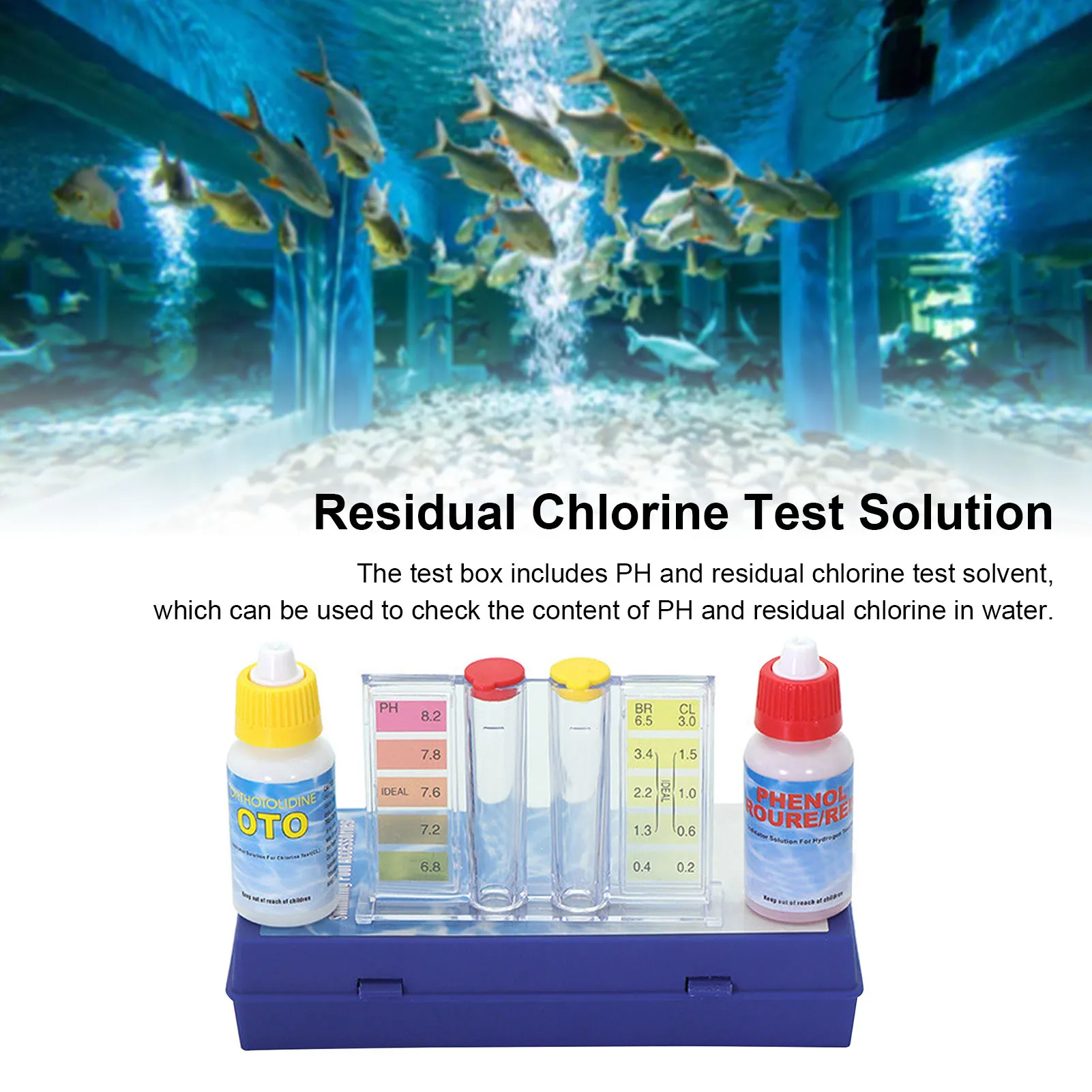Roztwór do testowania jakości  – Marine Aquarium Test Kit recenzja i cena