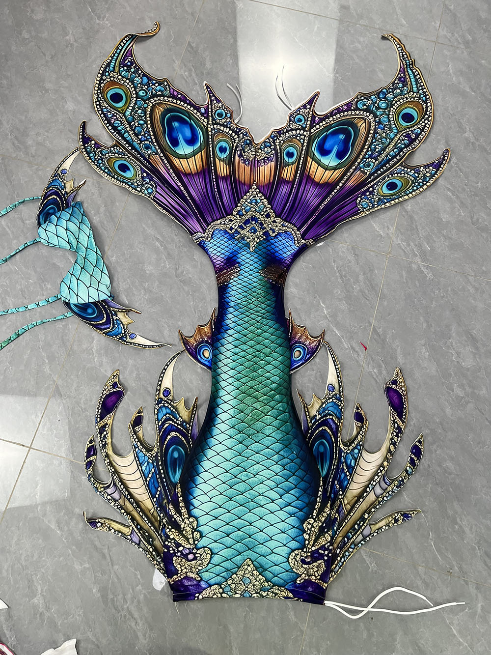 Nowy Wzór Syreni Ogon Płetwy S – Aquarium & Marine Museum Kota Kinabalu recenzja i cena