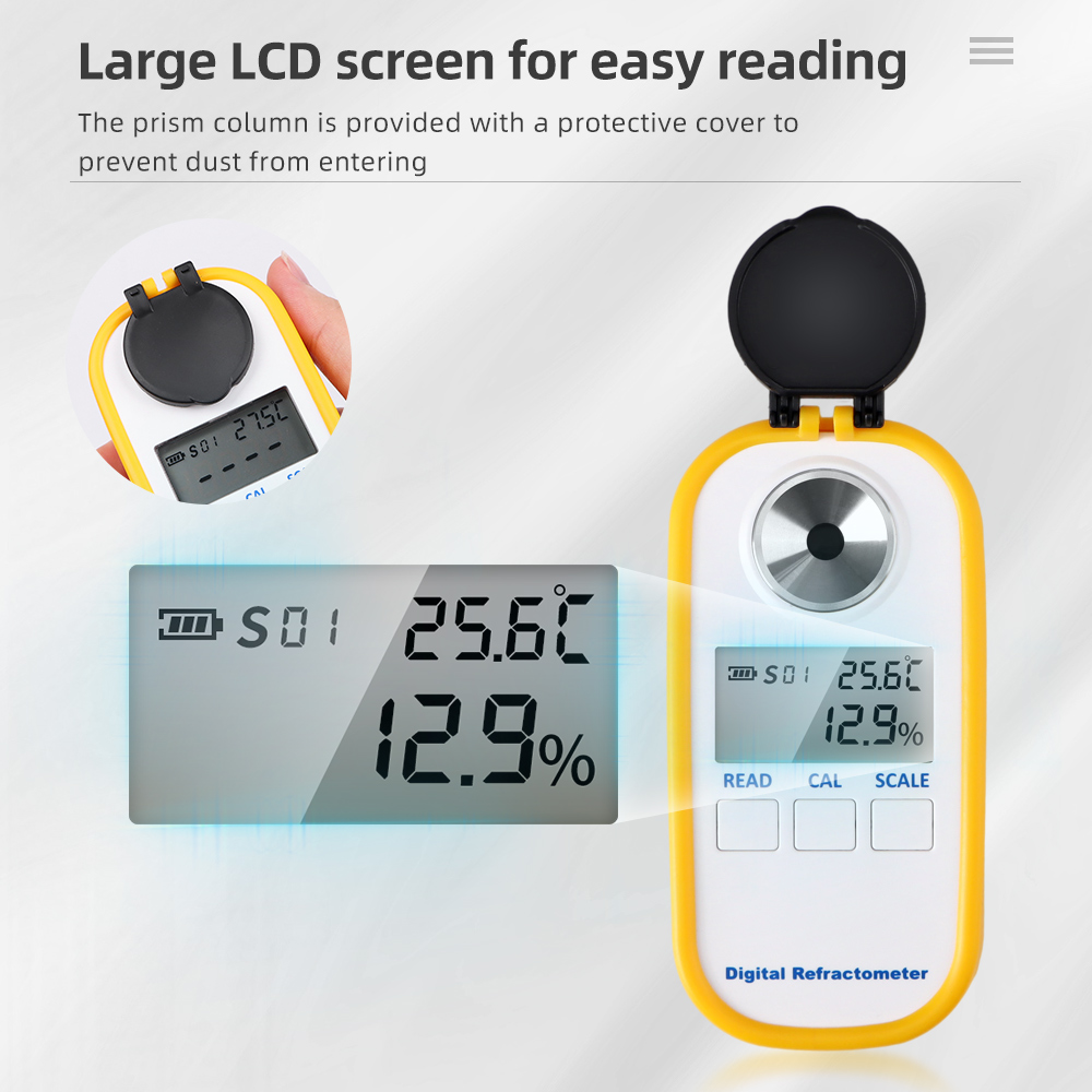 Refraktometr do miodu 0-94%/0- – Refractometer Salinity recenzja i cena