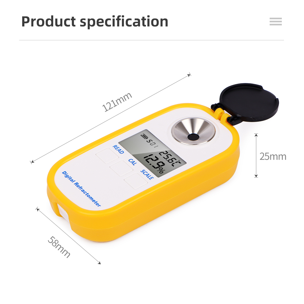 Refraktometr do miodu 0-94%/0- – Refractometer Salinity recenzja i cena